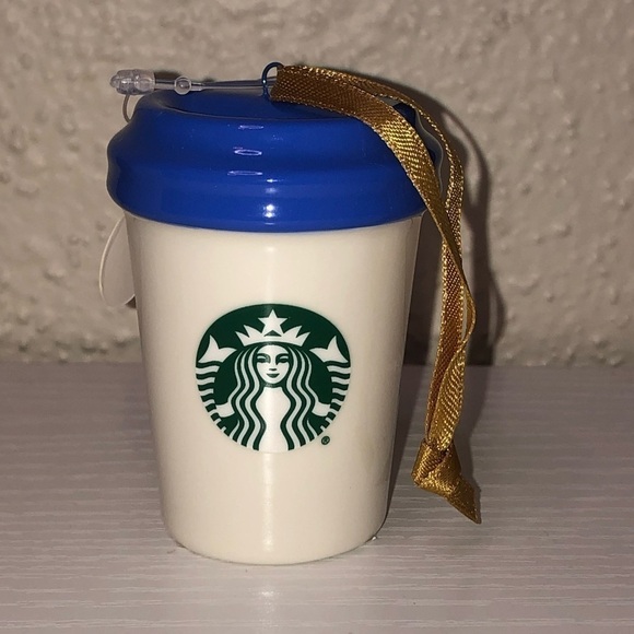 Walt Disney World Epcot Starbucks Ceramic Ornament - Picture 3 of 5